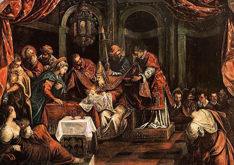 Domenico Tintoretto The Circumcision china oil painting image